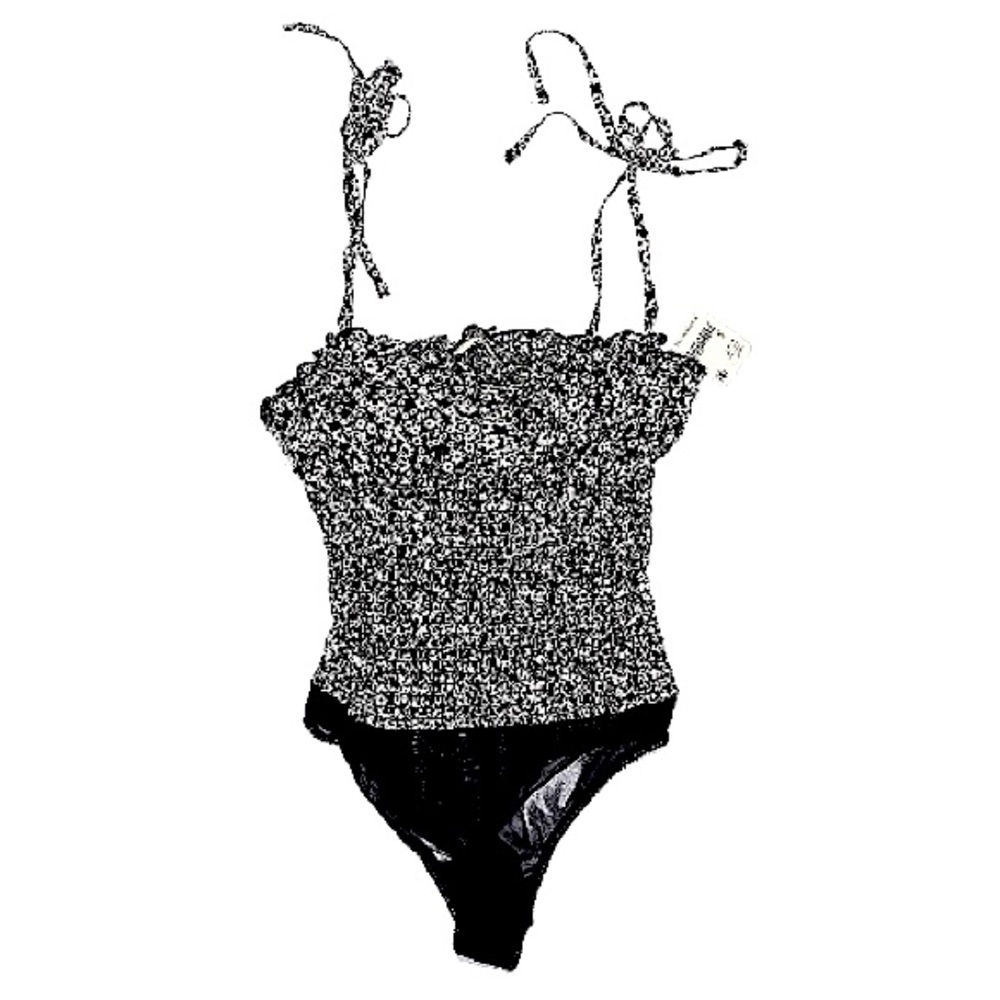 🌷SOLD! 🌷Intimately by Free People Adjustable Tie Straps Bodysuit Size Small